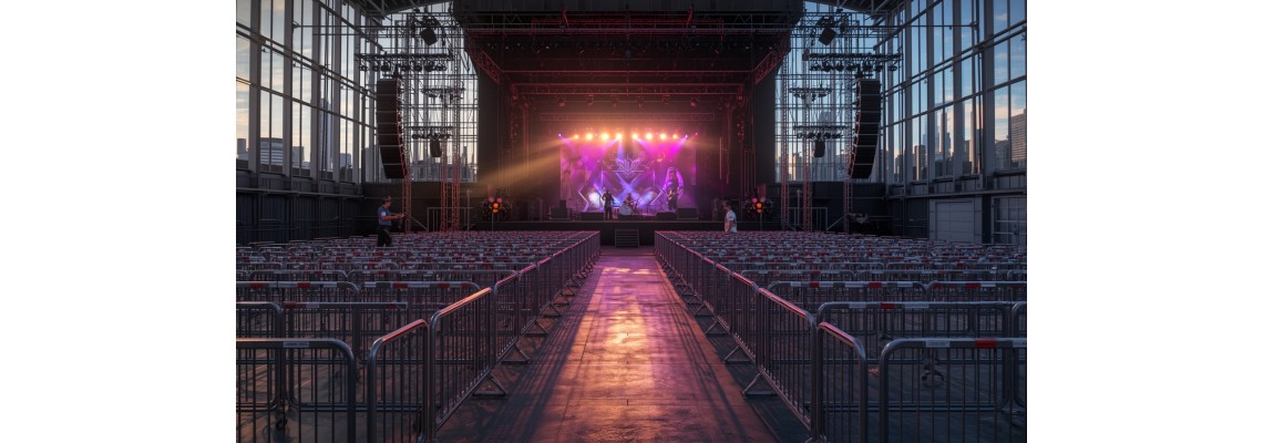 Barriere di sicurezza per concerti: normativa e utilizzi