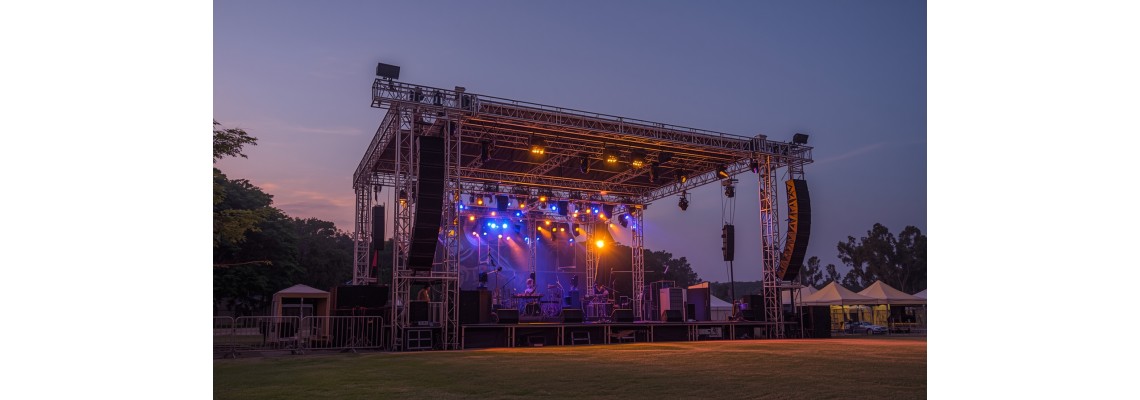 Come allestire un palco all’aperto in sicurezza