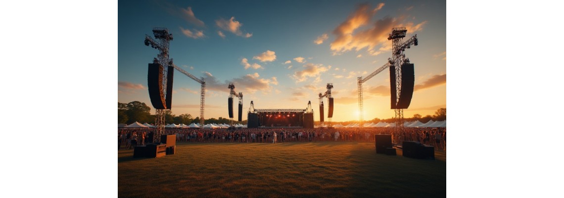 Come dimensionare un impianto audio per eventi all’aperto