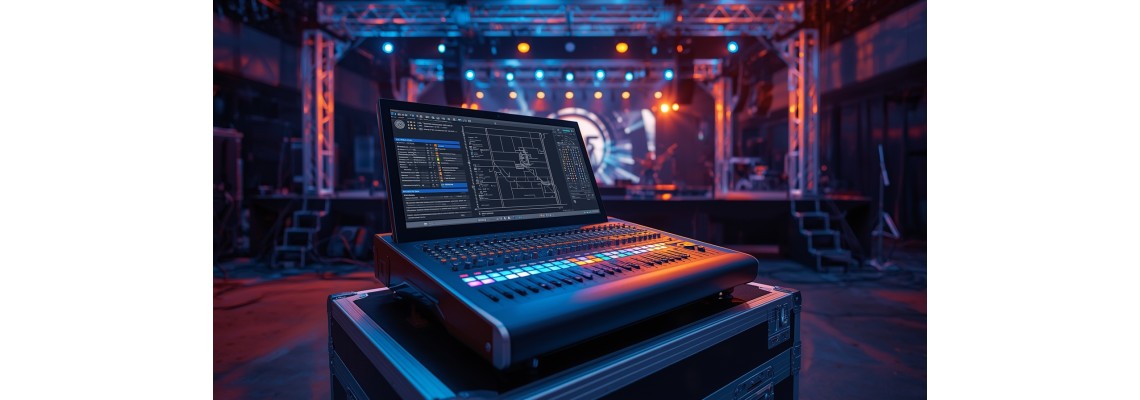 Console luci compatte: vantaggi per eventi itineranti