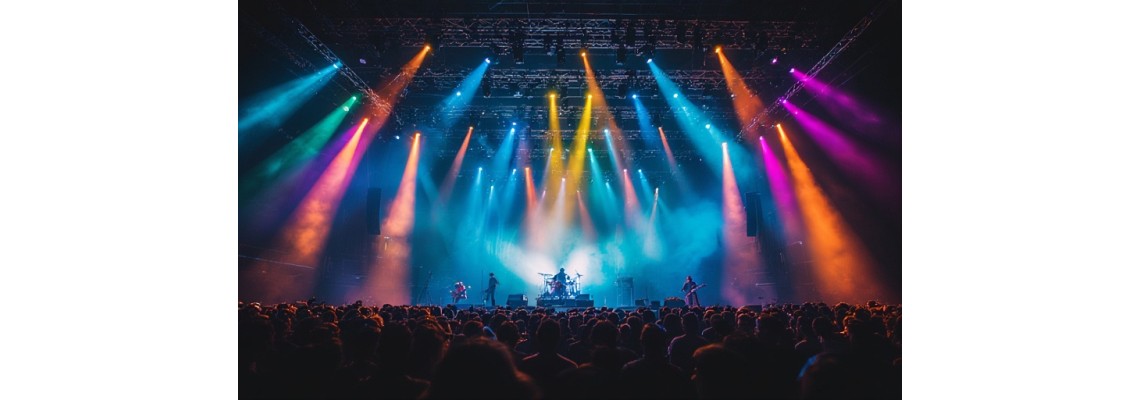 Come creare scenografie con fari wash e fari spot