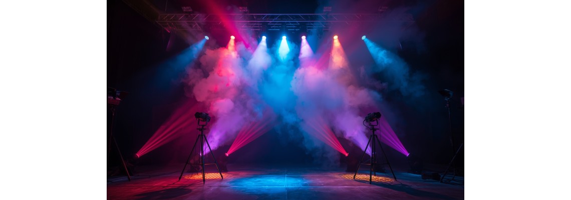 Differenze tra macchine del fumo a base acqua e a base glicole