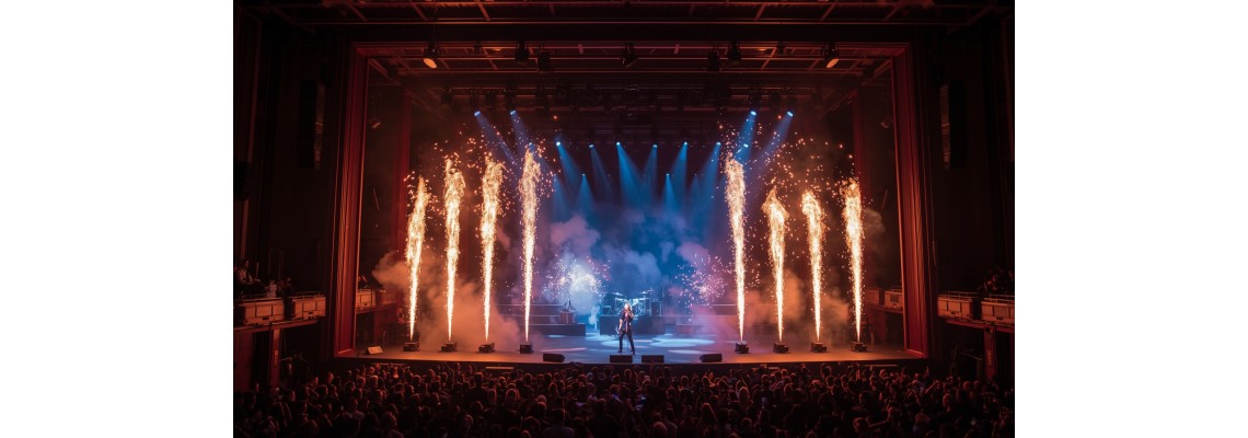 Effetti pirotecnici da interno: normative e applicazioni