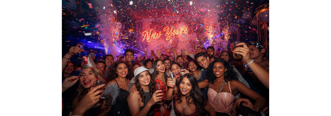 Effetti speciali per feste di Capodanno