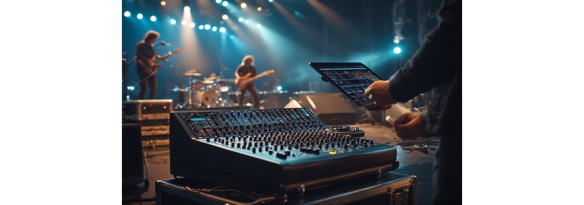Mixer digitale con Wi-Fi: vantaggi per eventi live