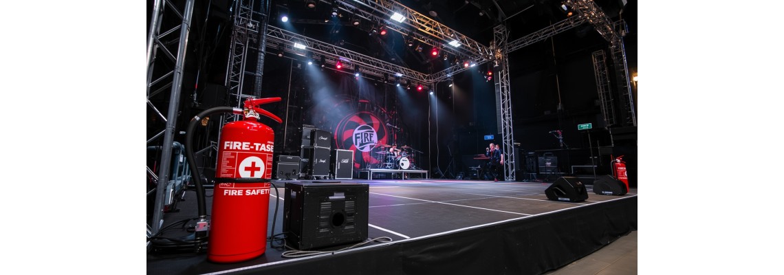 Prevenzione incendi negli eventi live: dispositivi obbligatori