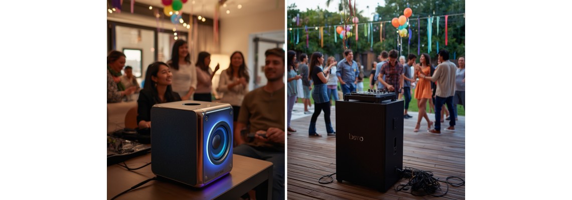 Soluzioni audio portatili per feste e compleanni