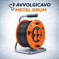 AvvolgiCavo Metal Drum