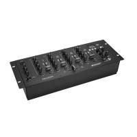 OMNITRONIC PM-444Pi Mixer DJ a 4 canali con lettore e interfaccia USB