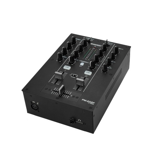 OMNITRONIC PM-202F Mixer DJ 2 Canali con Filtro LPF/HPF e Bluetooth