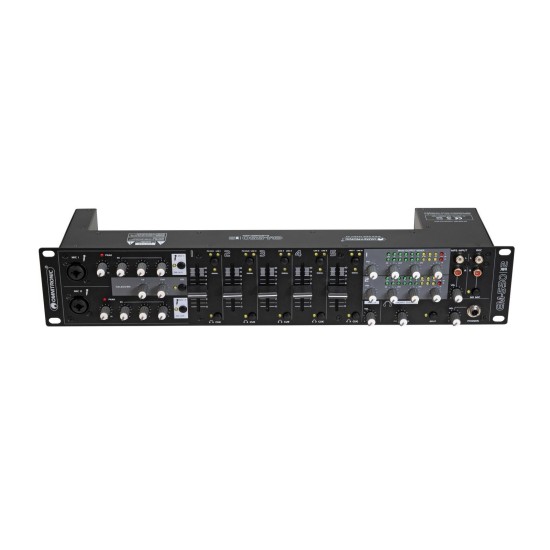 OMNITRONIC EM-550B MK2 Mixer 5+2 Canali da Rack per Installazioni Audio Professionali
