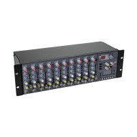 OMNITRONIC RM-1422FX Mixer Rack USB con Effetti DSP e Lettore MP3