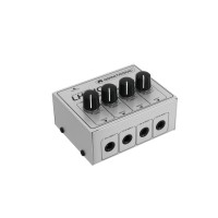 OMNITRONIC LH-010 Mixer Passivo 4 Canali - Compatto e Senza Alimentazione