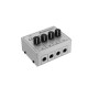 OMNITRONIC LH-010 Mixer Passivo 4 Canali - Compatto e Senza Alimentazione