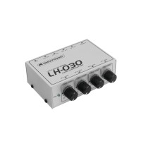 OMNITRONIC LH-030 Amplificatore per Cuffie a 4 Canali - Alta Qualità Audio