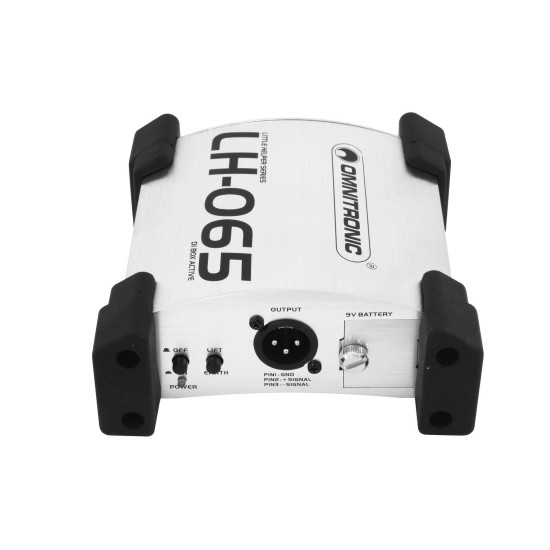 OMNITRONIC LH-065 Active DI Box - Convertitore di Segnale Bilanciato