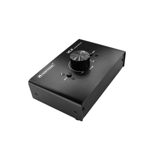 OMNITRONIC VC-11 Controller del Volume Passivo per Monitor, Effetto Luce DMX e Amplificatori