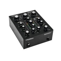 Omnitronic TRM-202MK3 Mixer Rotativo a 2 Canali con Isolatore Frequenze per DJ Professionali
