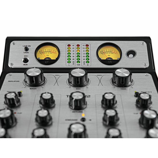 OMNITRONIC TRM-222 2-Channel Rotary Mixer