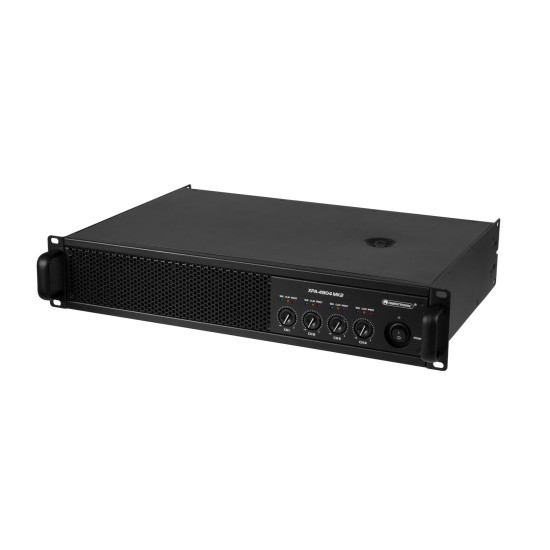 OMNITRONIC XPA-4804 MK2 Amplificatore di Potenza Class D 4x1800W RMS con Limiter per Rack 19”