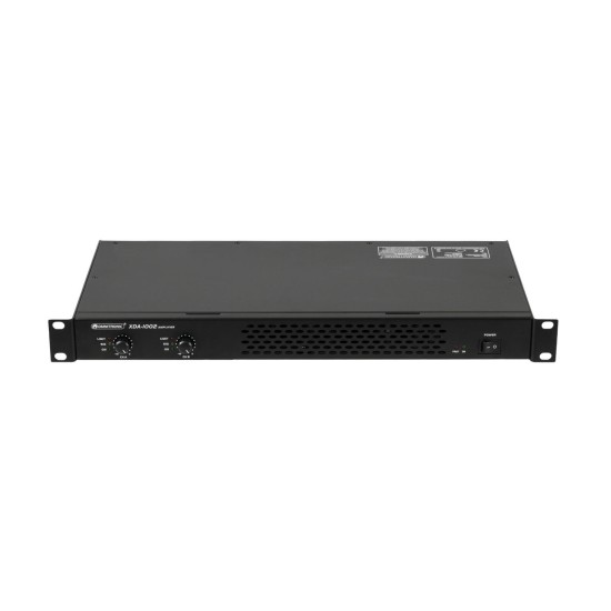 OMNITRONIC XDA-1002 Amplificatore Classe D per Eventi con Efficienza PA e Potenza 2x510W