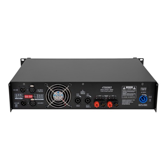 Amplificatore Professionale PSSO DDA-2700 MK2 in Class TD con Alimentatore Switching