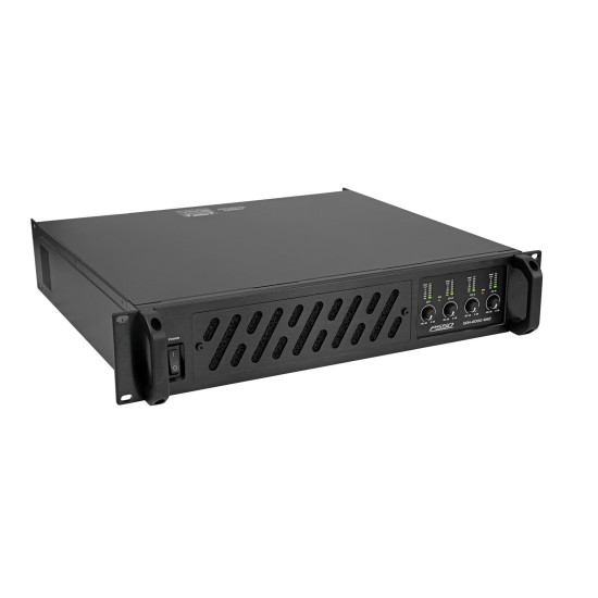 Amplificatore Multicanale PSSO QDA-6000 MK2 Class D - 4 Canali x 1500W RMS