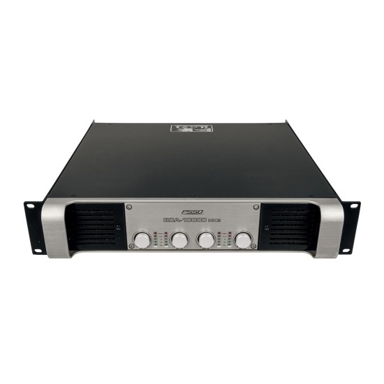 Amplificatore PSSO QCA-10000 MK2 4 canali Classe I 4x2500W RMS con SMPS – PA professionale da rack