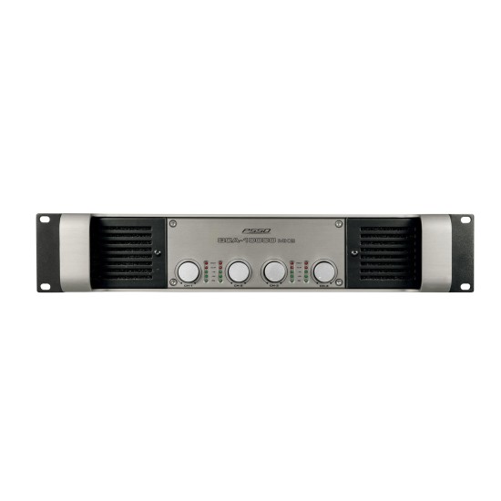 Amplificatore PSSO QCA-10000 MK2 4 canali Classe I 4x2500W RMS con SMPS – PA professionale da rack
