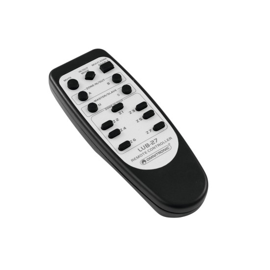 OMNITRONIC LUB-27 Scatola di Commutazione per Altoparlanti e Amplificatori con Telecomando IR