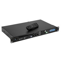 Lettore CD/MP3 OMNITRONIC CMP-102 MK2 Professionale con IR, Ingresso Mic e Montaggio Rack 1U
