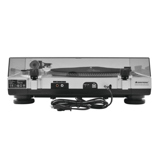 OMNITRONIC BD-1380 USB Plattenspieler: Giradischi DJ con Interfaccia USB e Software