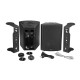 Set di Altoparlanti Attivi OMNITRONIC ALP-6A Nero con Biamp Amplificatore e Woofer 6.5 Pollici