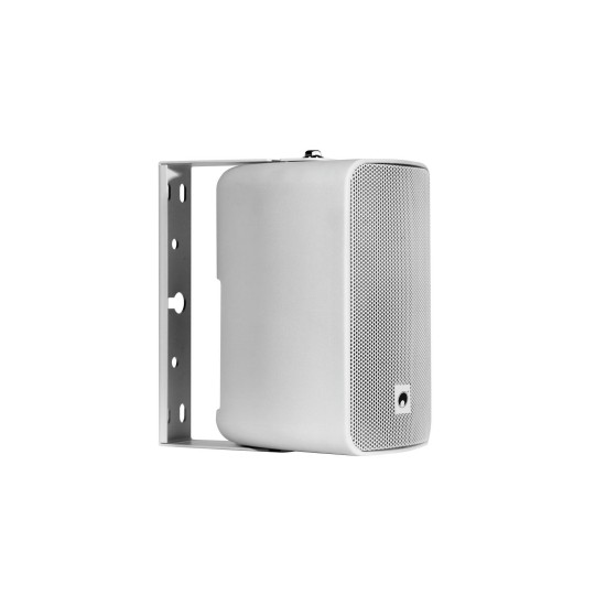 OMNITRONIC ODP-204T Coppia Altoparlanti da Installazione 100V Bianco, IP65, 40W RMS