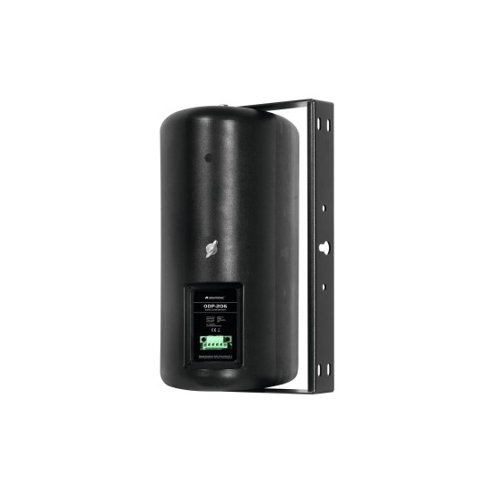 OMNITRONIC ODP-206: Altoparlanti da Installazione 16 Ohm IP65, 80W RMS, Coppia Nera
