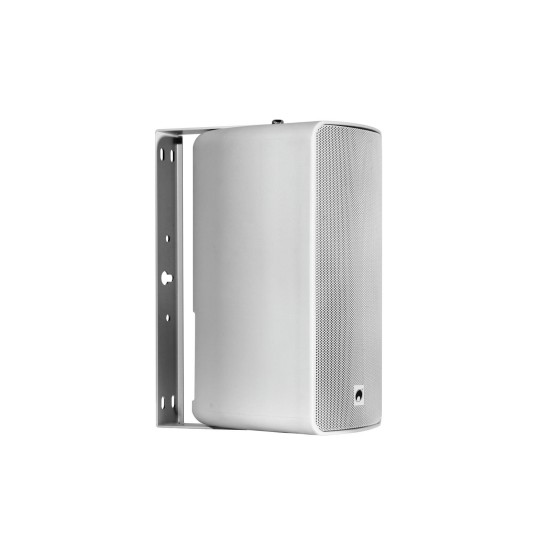 OMNITRONIC ODP-206 Altoparlanti da Parete 16 Ohm Bianchi - Set da 2, IP65, 80W RMS