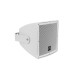 OMNITRONIC ODX-208T Altoparlante da Installazione 100V Bianco | Impermeabile, 150W RMS, IP56
