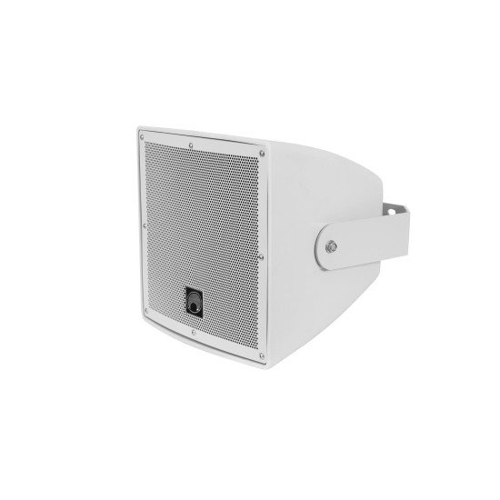 OMNITRONIC ODX-208T Altoparlante da Installazione 100V Bianco | Impermeabile, 150W RMS, IP56
