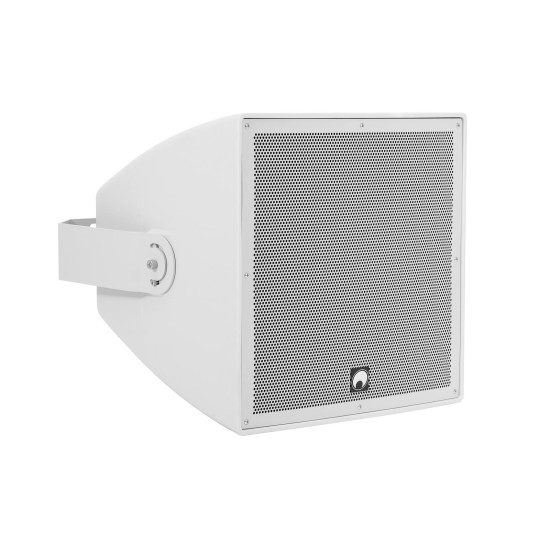 OMNITRONIC ODX-215TL Altoparlante da Parete 100V Bianco, IP56, 400W RMS