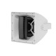 OMNITRONIC ODX-215TL Altoparlante da Parete 100V Bianco, IP56, 400W RMS