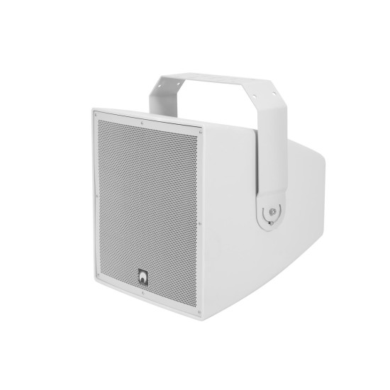 OMNITRONIC ODX-215TL Altoparlante da Parete 100V Bianco, IP56, 400W RMS
