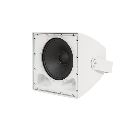 Subwoofer da installazione 100V OMNITRONIC ODX-115ST bianco IP56, 15