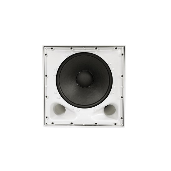Subwoofer da installazione 100V OMNITRONIC ODX-115ST bianco IP56, 15