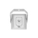 OMNITRONIC ODX-206T Altoparlante da Parete 100V Bianco per Esterni IP56