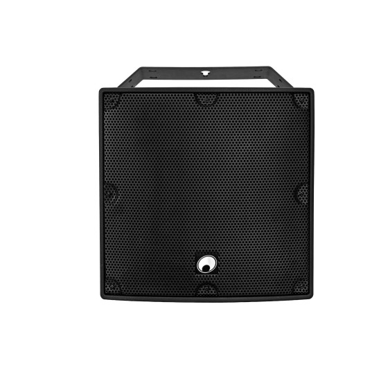 OMNITRONIC ODX-212TMB Altoparlante da Installazione 100V Nero, 300W RMS, IP56