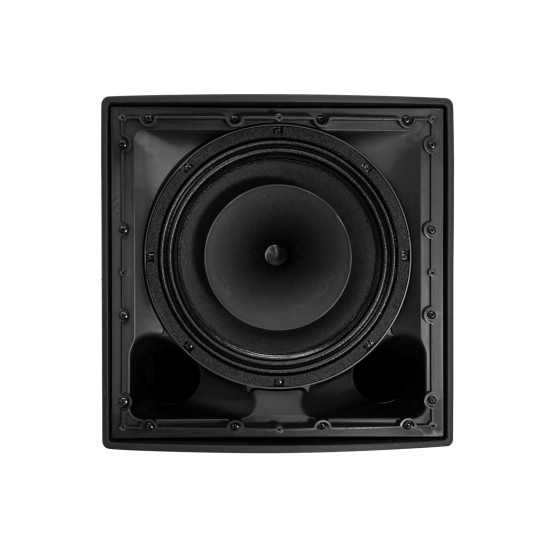 OMNITRONIC ODX-212TMB Altoparlante da Installazione 100V Nero, 300W RMS, IP56