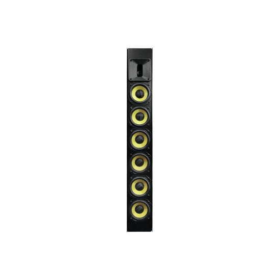OMNITRONIC ODC-264T Altoparlante a Colonna Nero per Esterni - 200W RMS, IP56