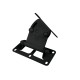 Supporto a Parete Nero OMNITRONIC per Casse ODP-208 - Angolo Regolabile e Resistente