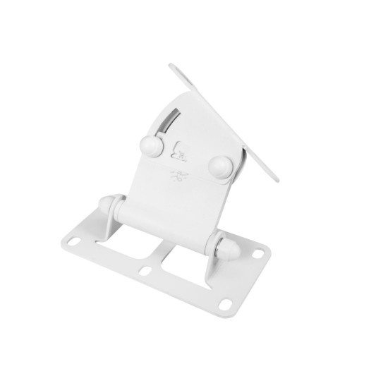 OMNITRONIC Supporto a Parete Bianco per Casse ODP-208 - Angolo Regolabile, Fino a 15 kg
