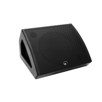 OMNITRONIC KM-115A Monitor da Palco Attivo Coassiale con Woofer 15'', 300W, Nero
